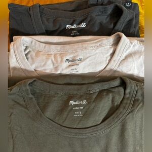 Madewell Men’s All Day Tee 3-pack men’s large